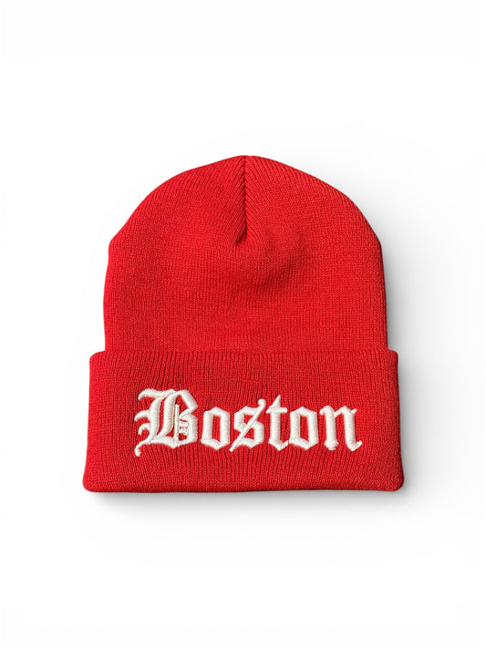 Red Boston OE Beanie